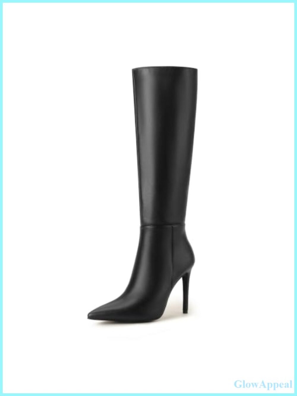 IDIFU Knee High Pointed Toe Stiletto Heel Women's Tall Long Boots